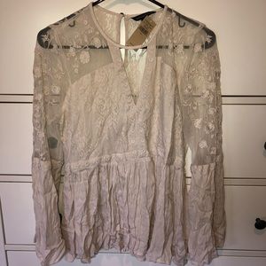 American Eagle Long Sleeve Blouse